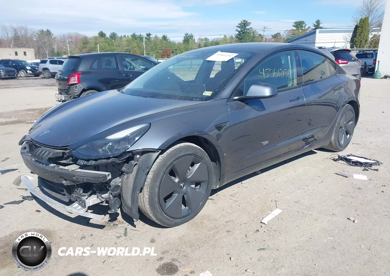 2021 Tesla Model 3 Long Range Dual Motor All-Wheel Drive VIN:5YJ3E1EB0MF902542 - 2