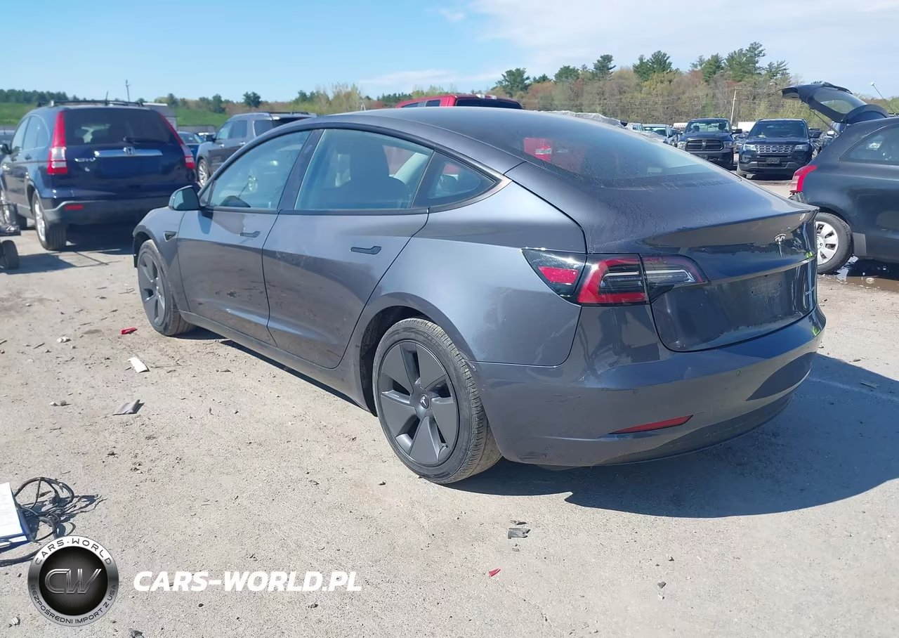 2021 Tesla Model 3 Long Range Dual Motor All-Wheel Drive VIN:5YJ3E1EB0MF902542 - 3