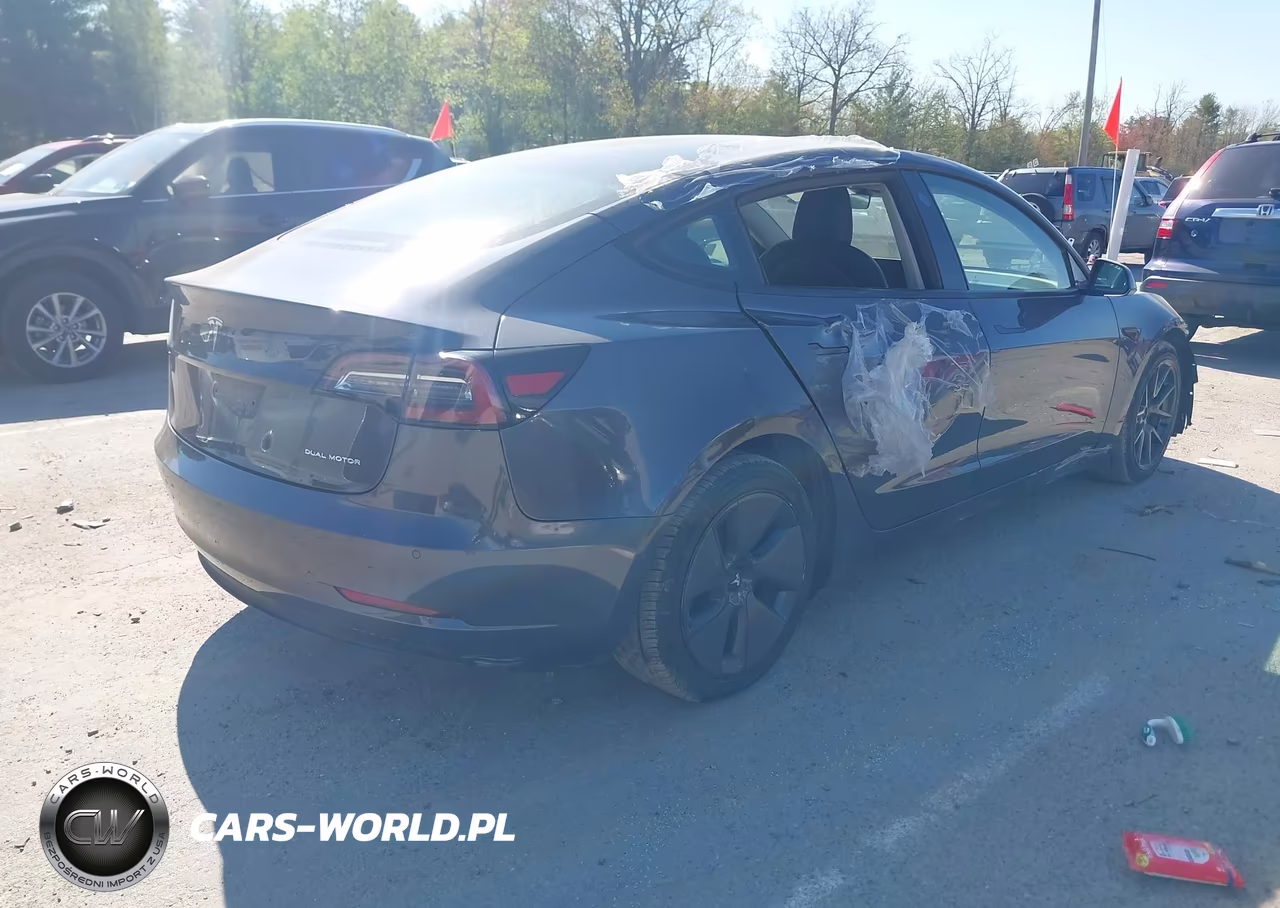 2021 Tesla Model 3 Long Range Dual Motor All-Wheel Drive VIN:5YJ3E1EB0MF902542 - 4