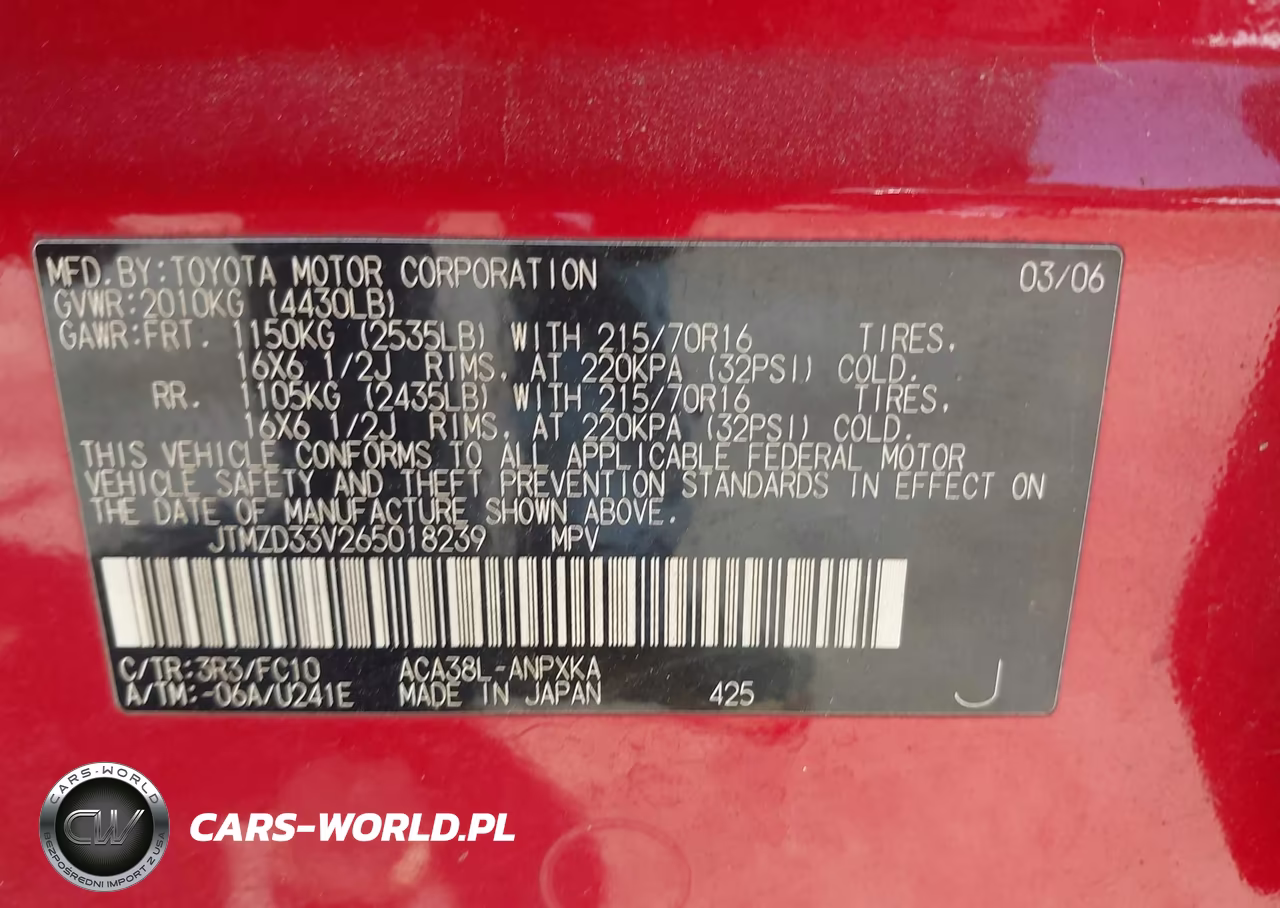 2006 Toyota Rav4 VIN:JTMZD33V265018239 - 9