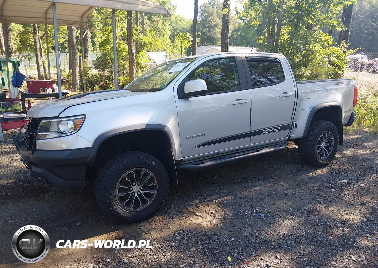 2020 Chevrolet Colorado 4Wd Short Box Zr2 VIN:1GCGTEEN4L1174837 - 2