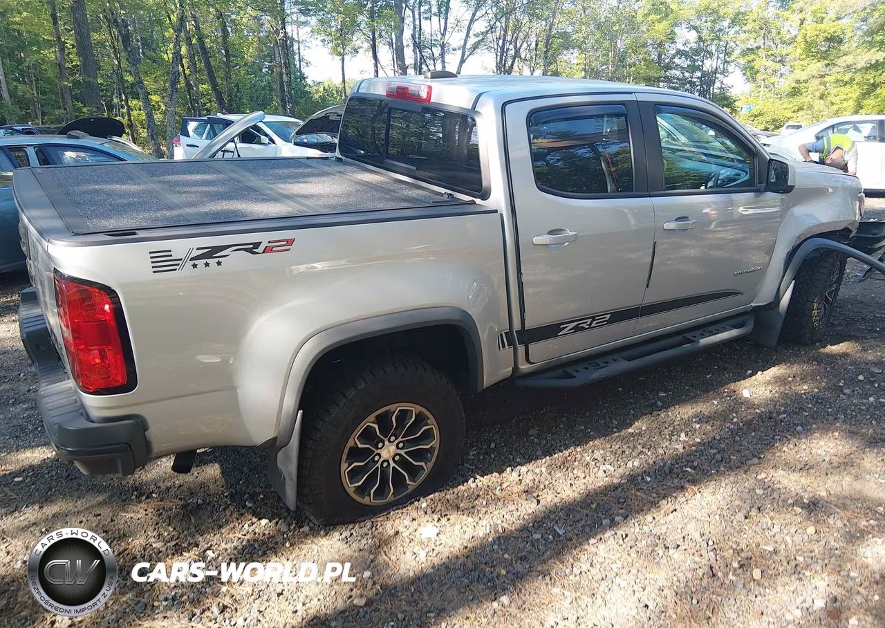 2020 Chevrolet Colorado 4Wd Short Box Zr2 VIN:1GCGTEEN4L1174837 - 4