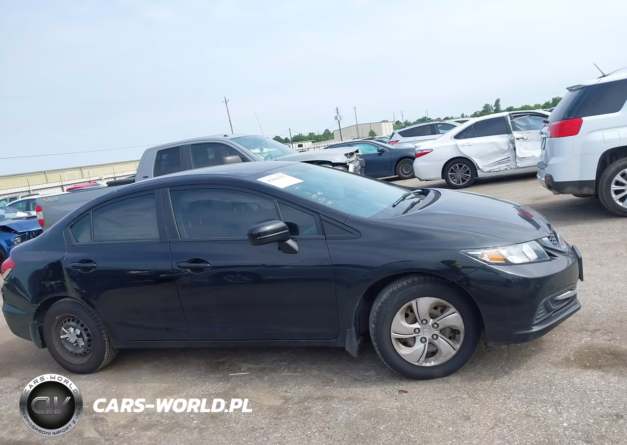 2014 Honda Civic Lx VIN:2HGFB2F5XEH529057 - 13