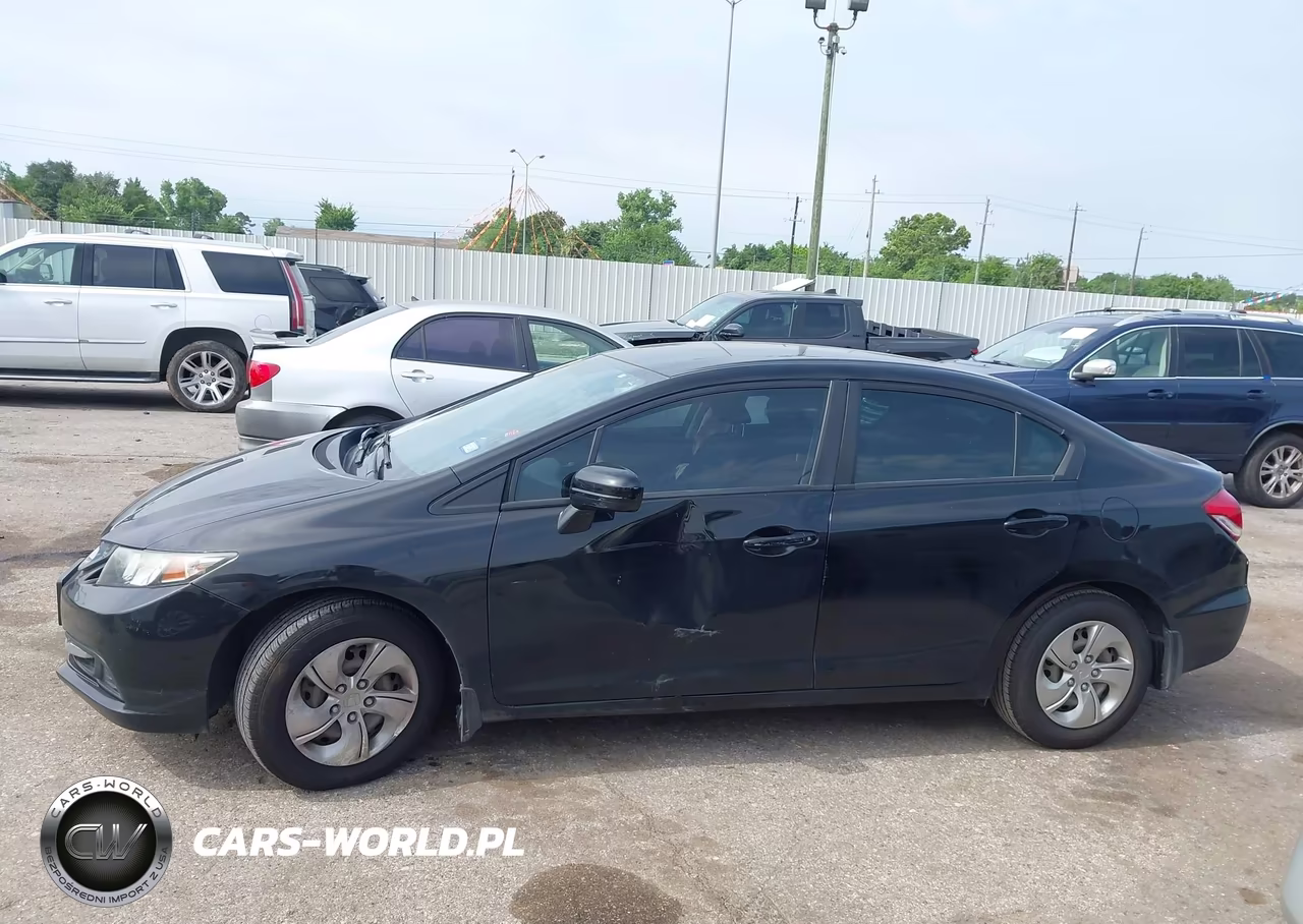2014 Honda Civic Lx VIN:2HGFB2F5XEH529057 - 14