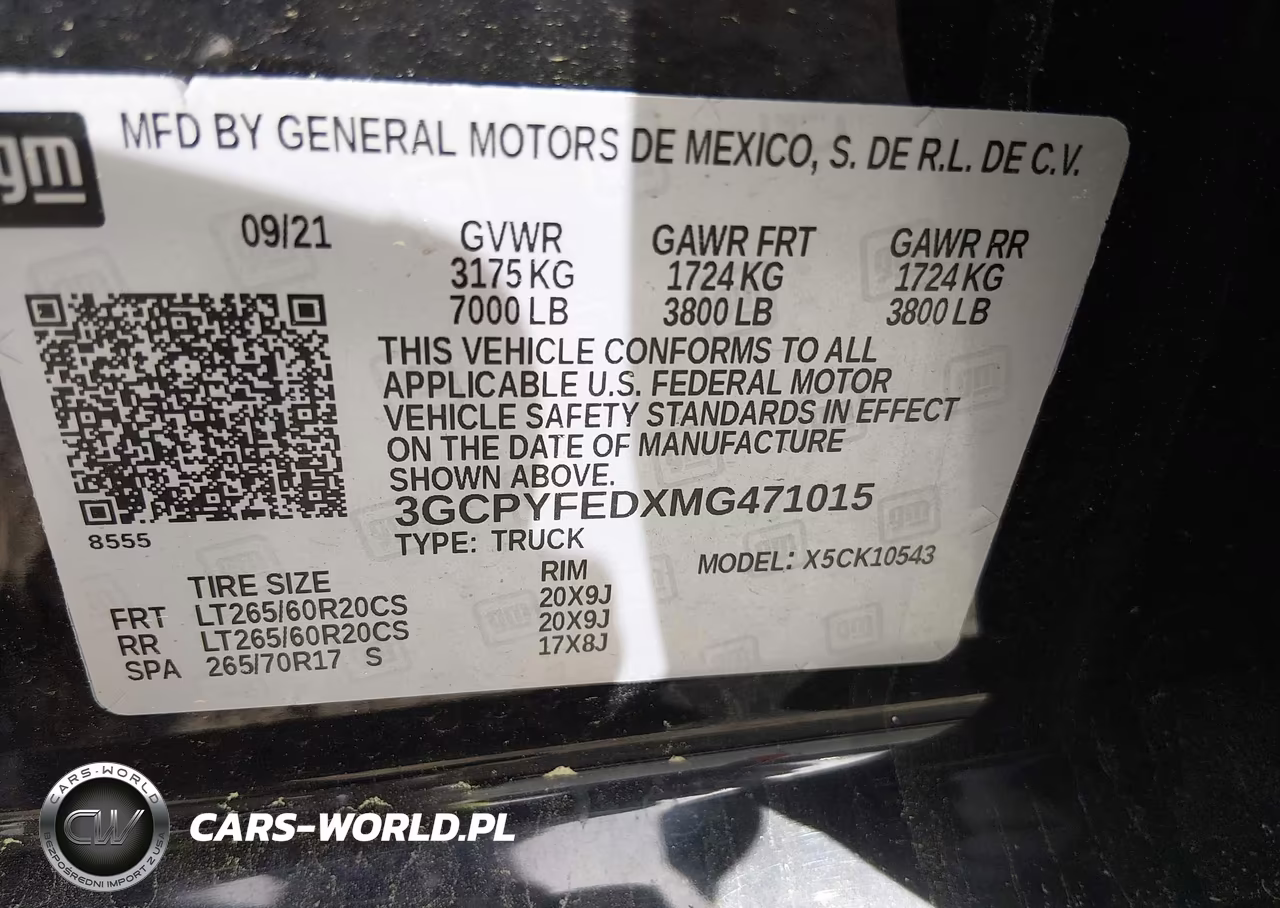 2021 Chevrolet Silverado 1500 4Wd Short Bed Lt Trail Boss VIN:3GCPYFEDXMG471015 - 9