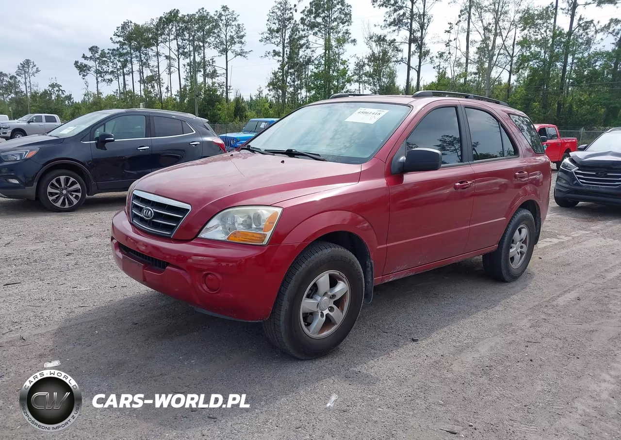 2008 Kia Sorento Lx VIN:KNDJD735485858806 - 2