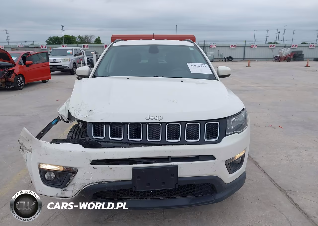 2021 Jeep Compass Latitude Fwd VIN:3C4NJCBB1MT526794 - 12