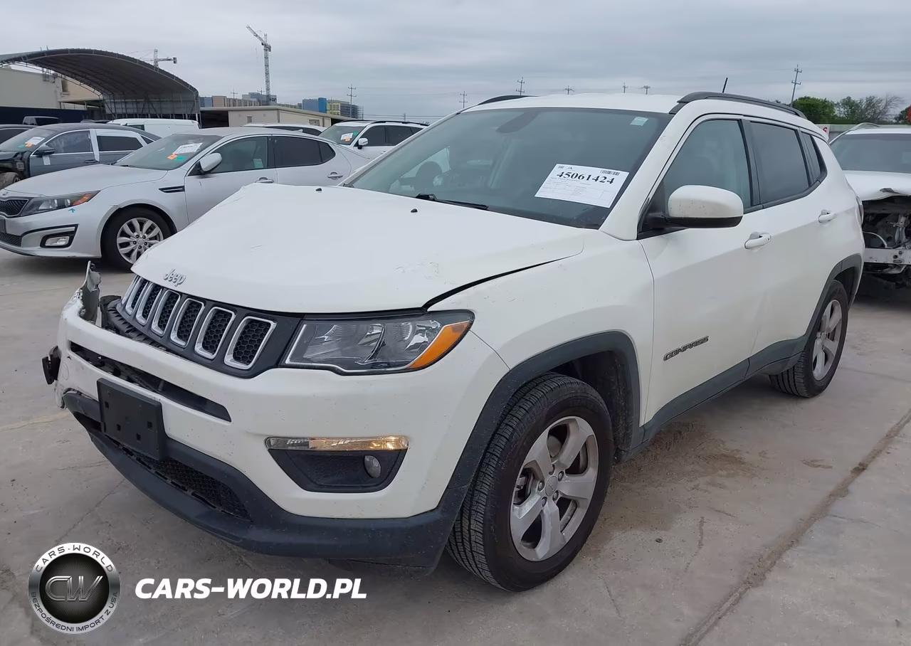 2021 Jeep Compass Latitude Fwd VIN:3C4NJCBB1MT526794 - 2