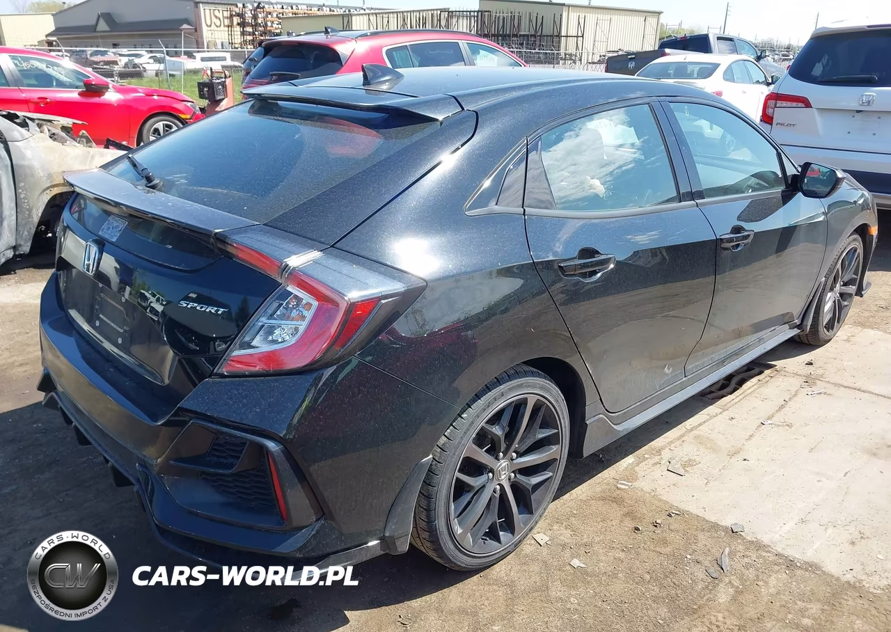 2020 Honda Civic Sport VIN:SHHFK7H43LU222024 - 4