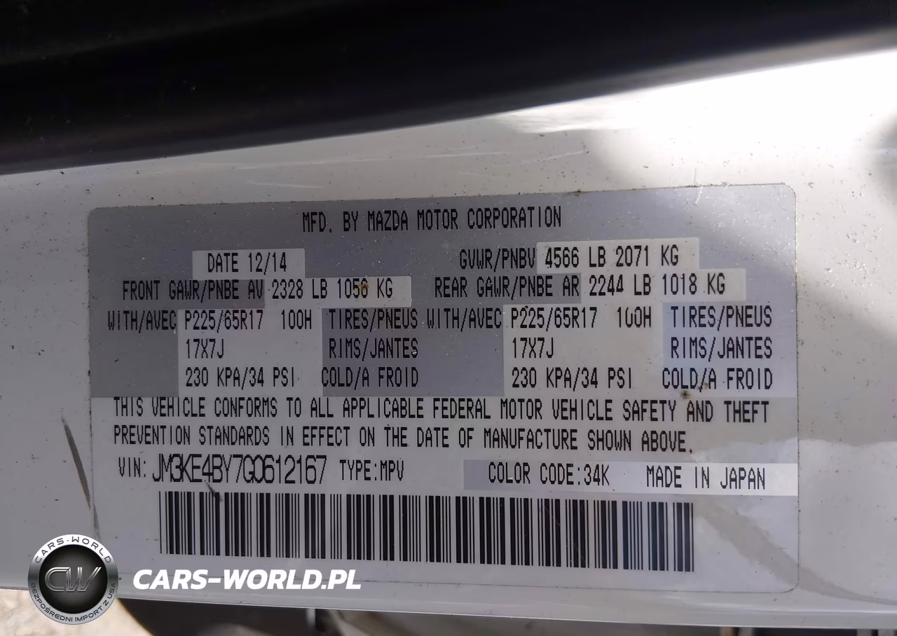 2016 Mazda Cx-5 Sport VIN:JM3KE4BY7G0612167 - 9