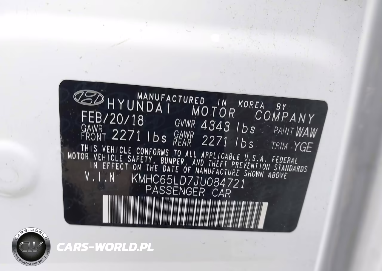2018 Hyundai Ioniq Plug-In Hybrid VIN:KMHC65LD7JU084721 - 9