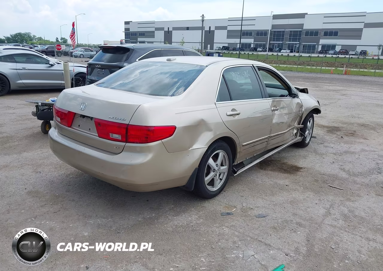 2005 Honda Accord 2.4 Ex VIN:1HGCM56845A044744 - 4