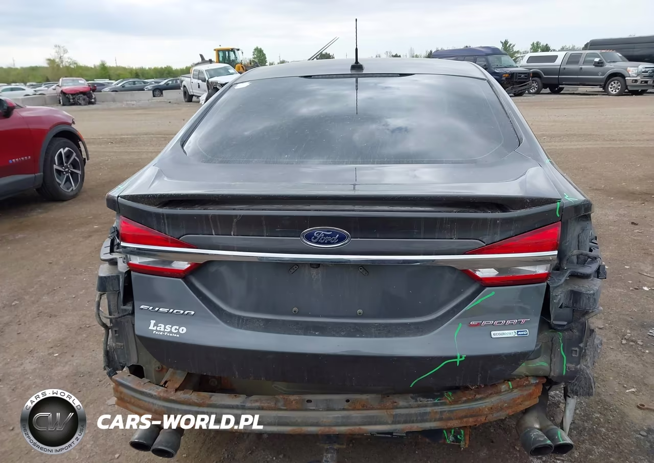 2017 Ford Fusion Sport VIN:3FA6P0VPXHR167009 - 16