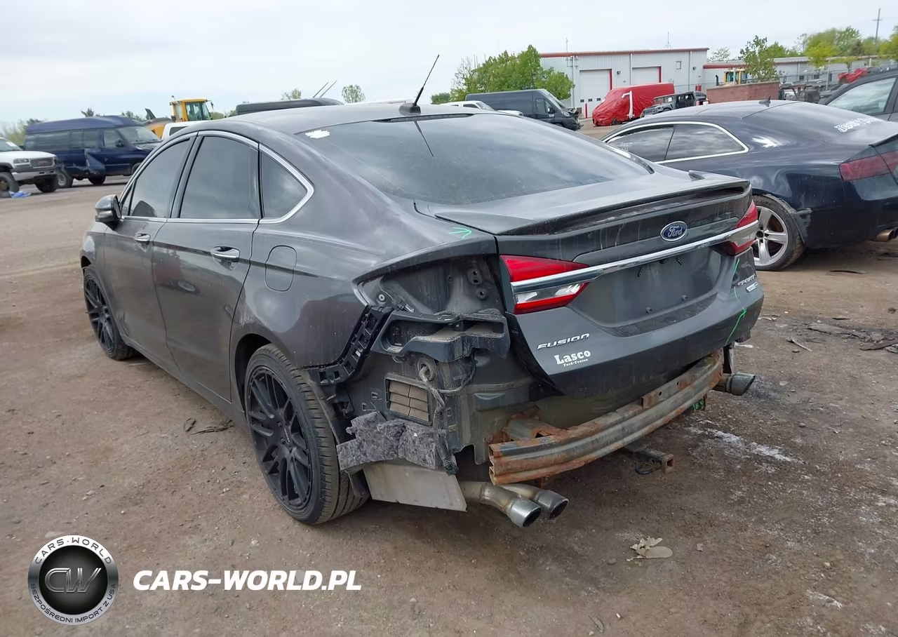 2017 Ford Fusion Sport VIN:3FA6P0VPXHR167009 - 3