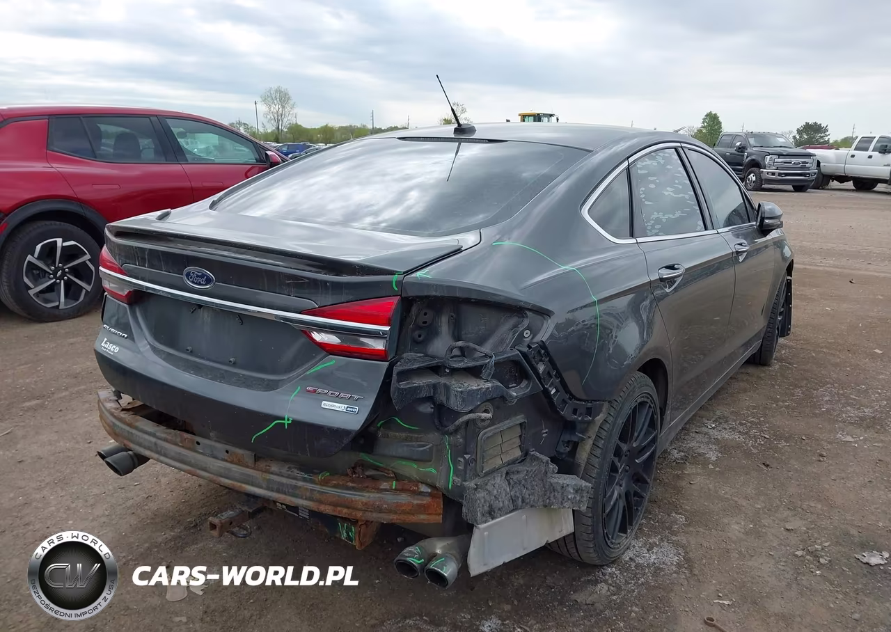 2017 Ford Fusion Sport VIN:3FA6P0VPXHR167009 - 4