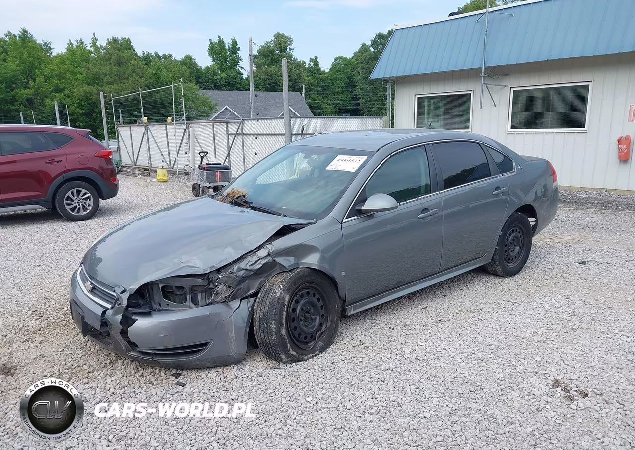 2009 Chevrolet Impala Ls VIN:2G1WB57K791137777 - 2