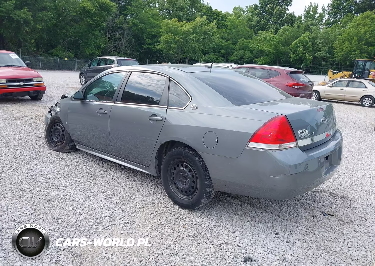 2009 Chevrolet Impala Ls VIN:2G1WB57K791137777 - 3