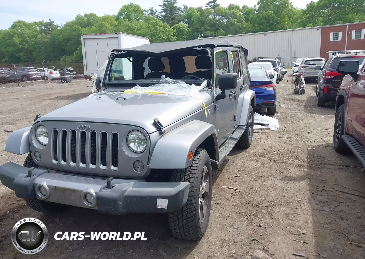 2016 Jeep Wrangler Unlimited Sahara VIN:1C4BJWEG8GL183025 - 2