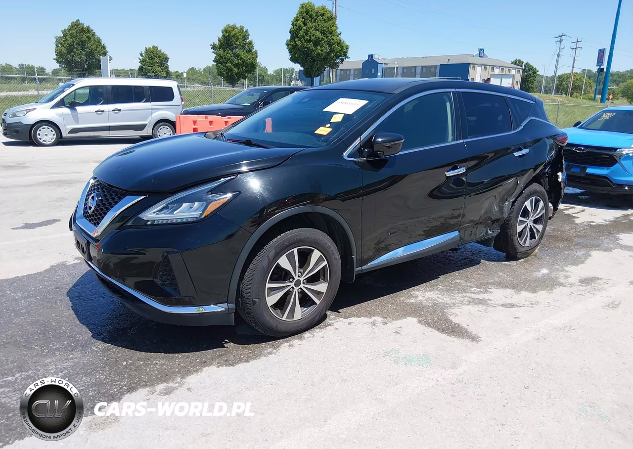 2020 Nissan Murano S Intelligent Awd VIN:5N1AZ2AS1LN134122 - 2