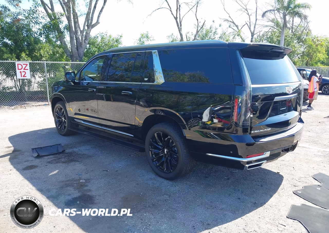 2025 Cadillac Escalade Esv Premium Luxury VIN:1GYS9LRL5SR330982 - 3