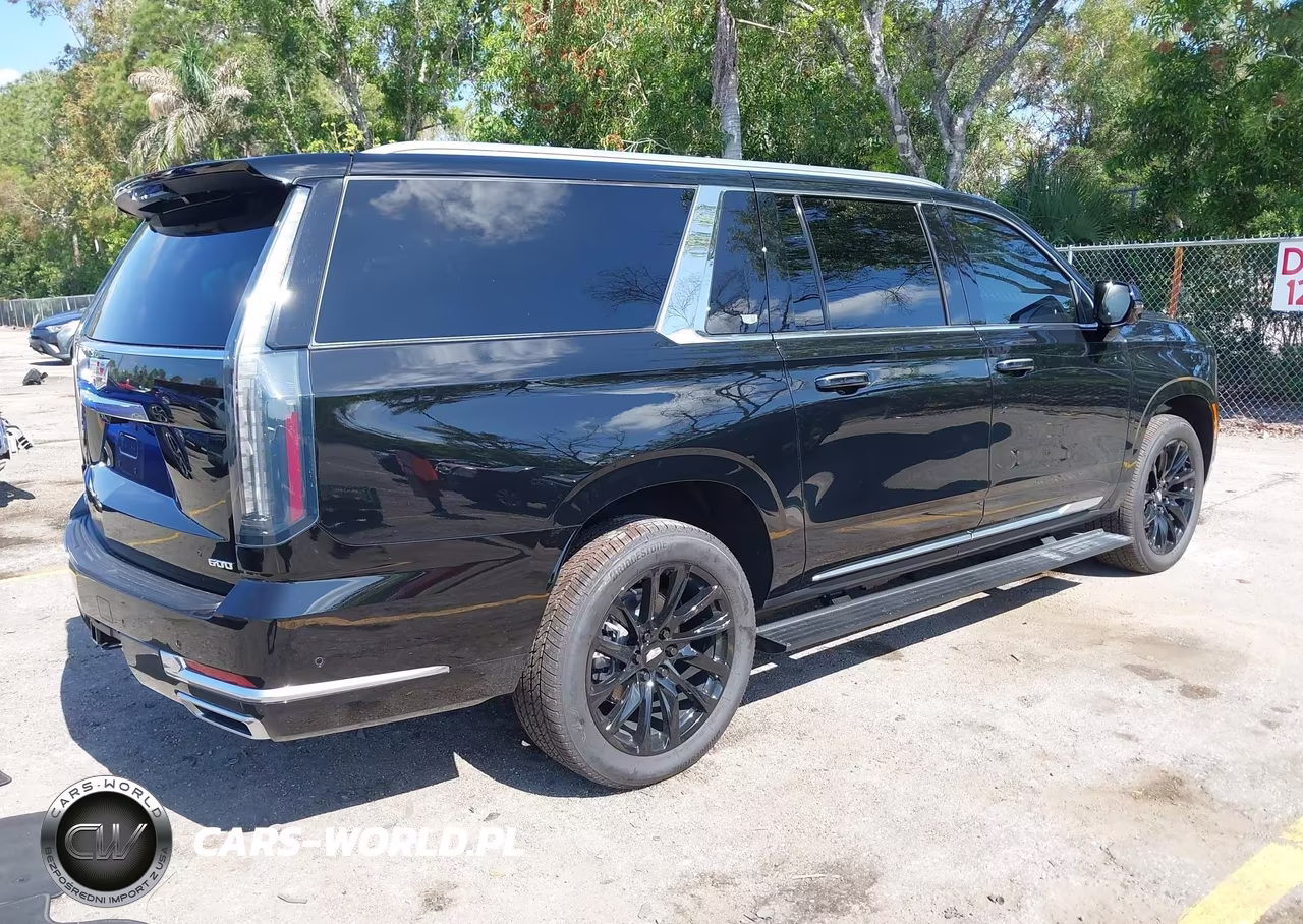 2025 Cadillac Escalade Esv Premium Luxury VIN:1GYS9LRL5SR330982 - 4