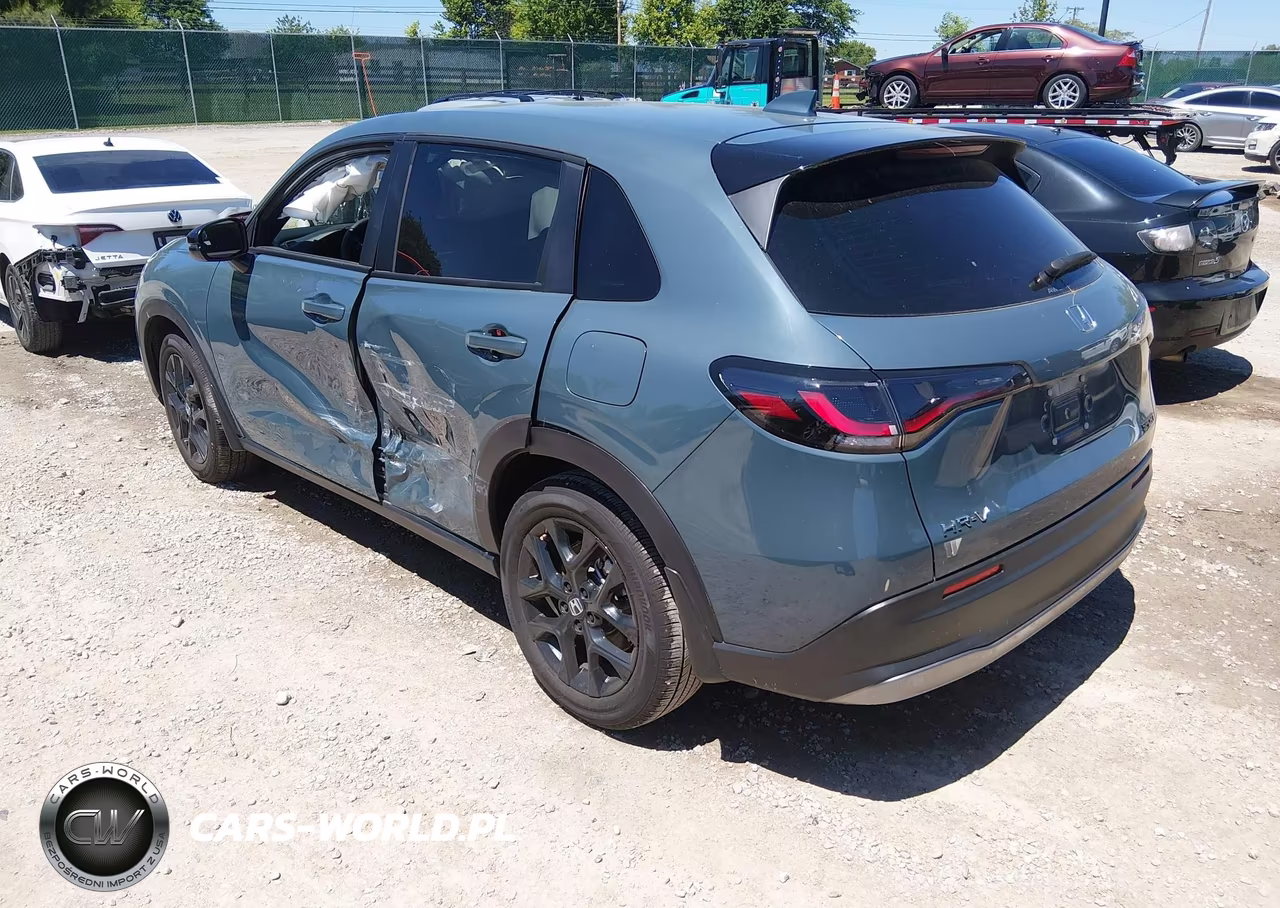 2025 Honda Hr-V Awd Sport VIN:3CZRZ2H5XSM764666 - 3