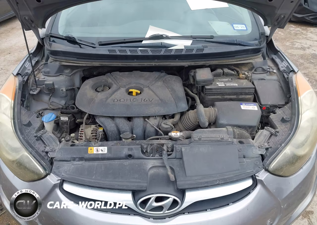 2013 Hyundai Elantra Gls VIN:KMHDH4AE6DU968657 - 10