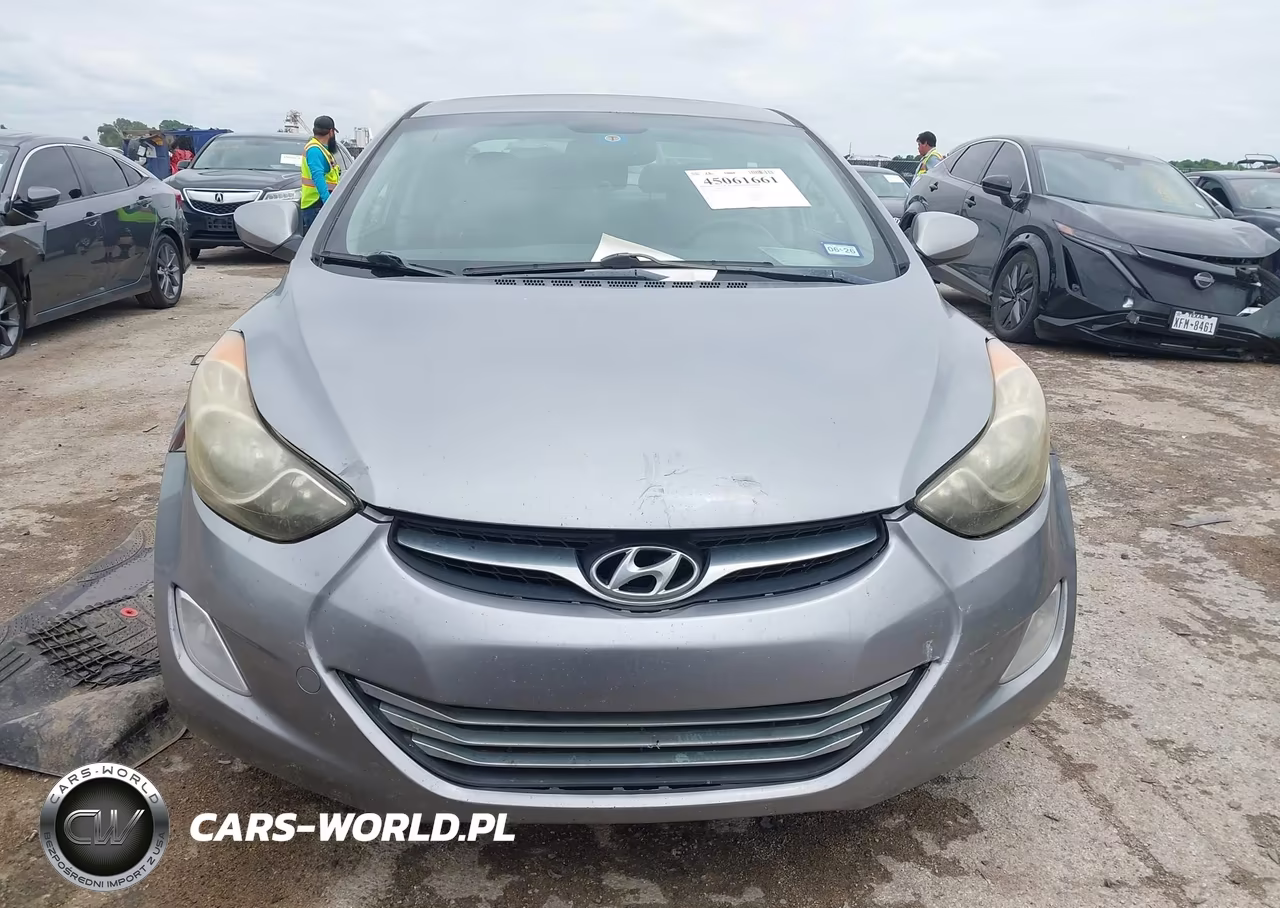 2013 Hyundai Elantra Gls VIN:KMHDH4AE6DU968657 - 12
