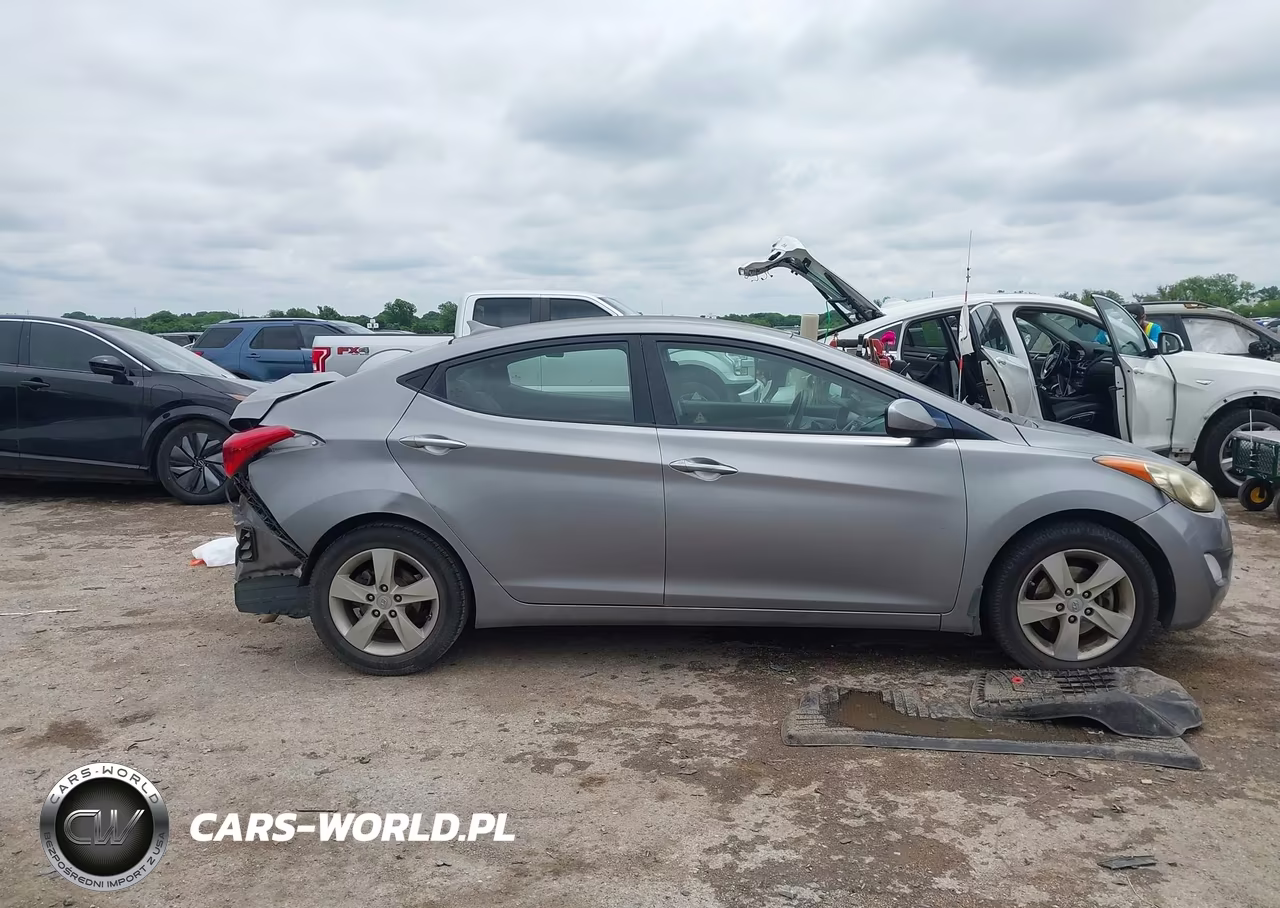2013 Hyundai Elantra Gls VIN:KMHDH4AE6DU968657 - 13