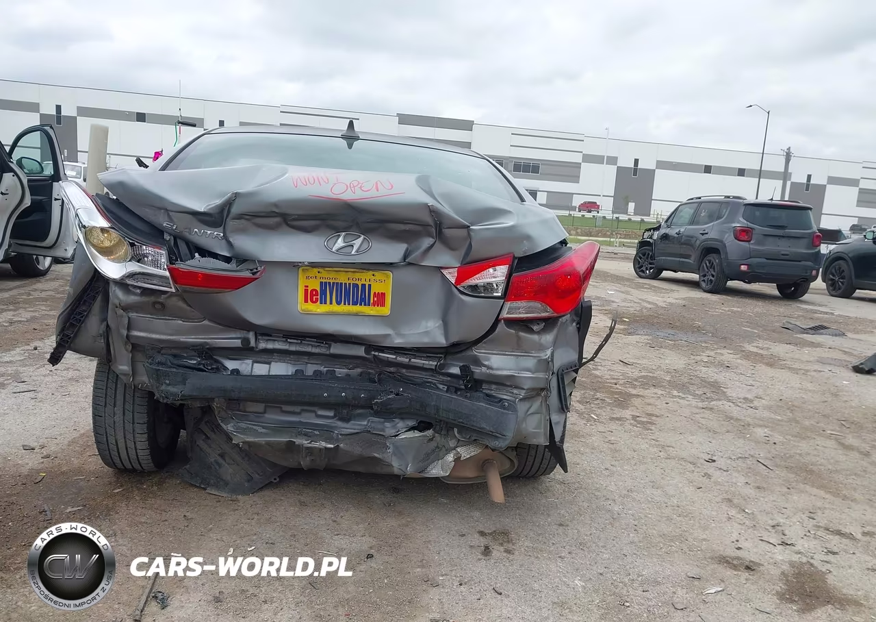 2013 Hyundai Elantra Gls VIN:KMHDH4AE6DU968657 - 16