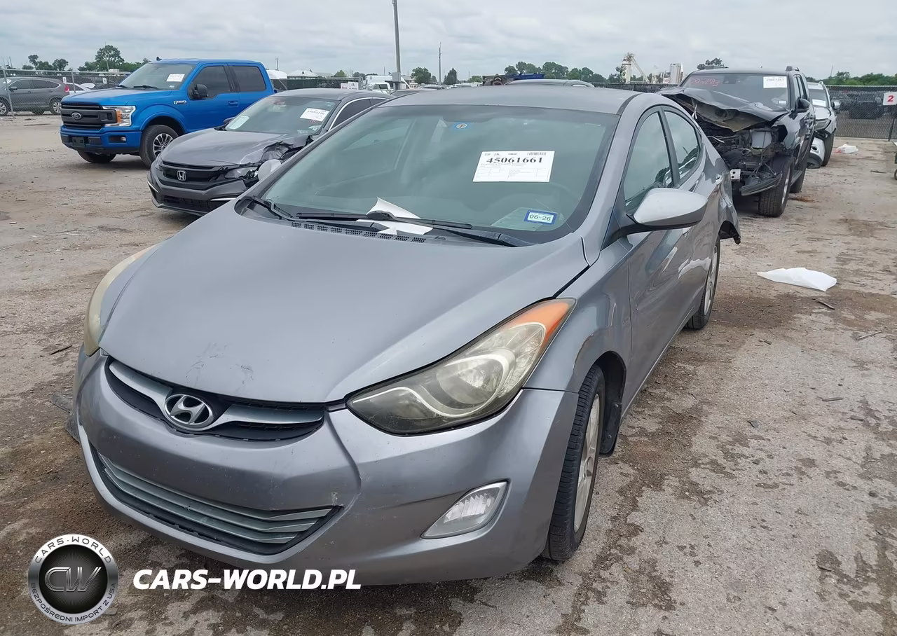 2013 Hyundai Elantra Gls VIN:KMHDH4AE6DU968657 - 2