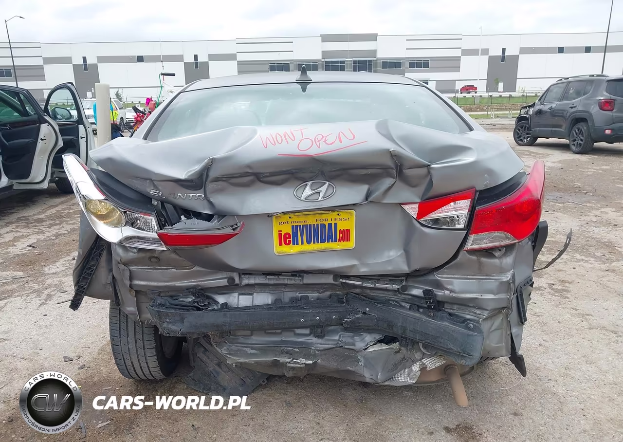 2013 Hyundai Elantra Gls VIN:KMHDH4AE6DU968657 - 6