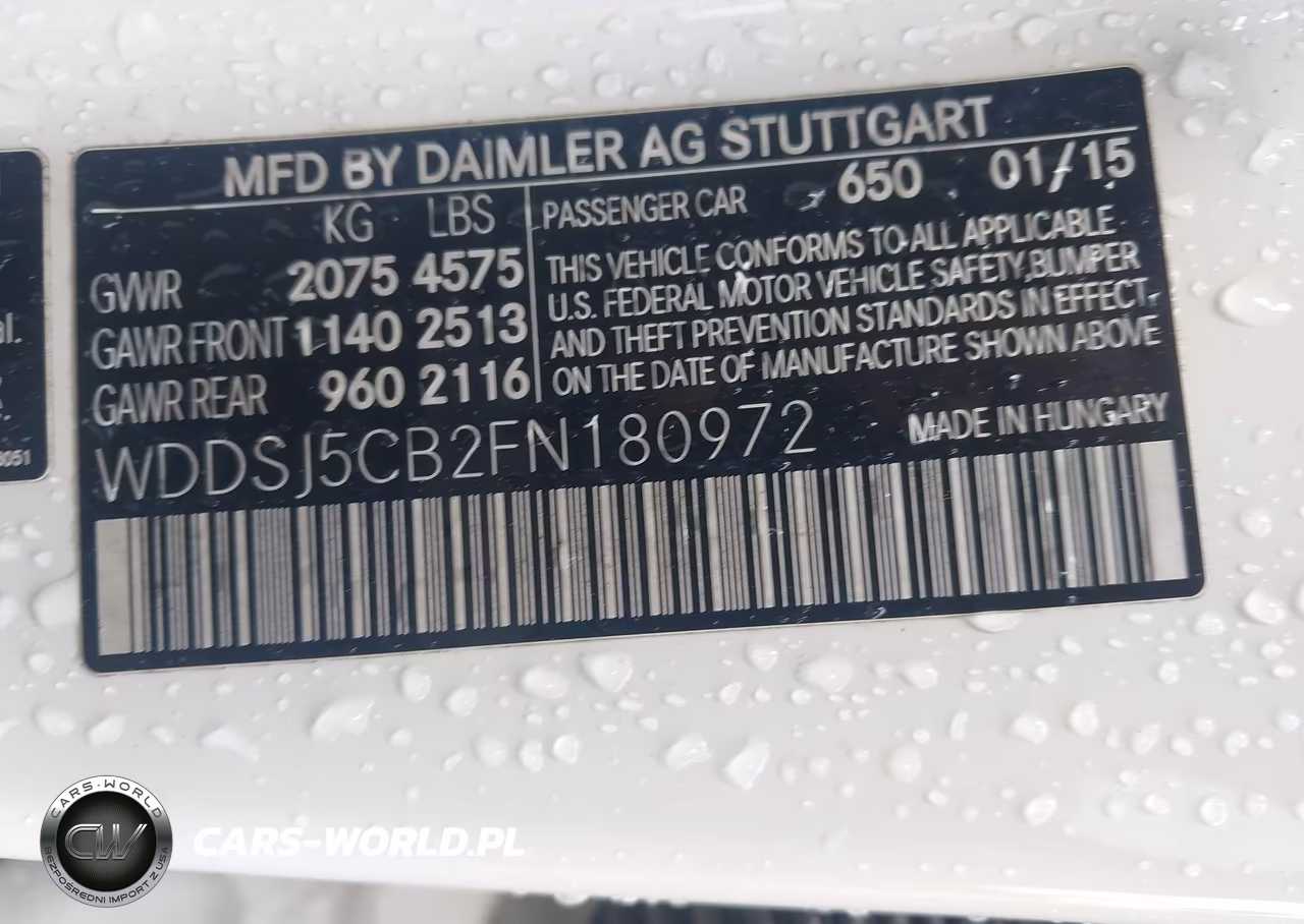 2015 Mercedes-Benz Cla 45 Amg 4Matic VIN:WDDSJ5CB2FN180972 - 9