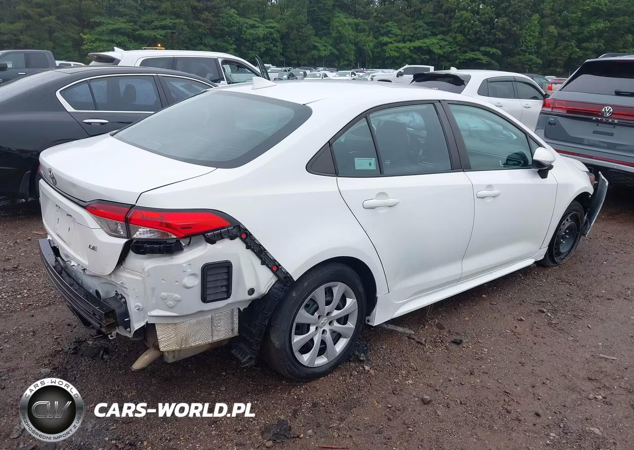 2021 Toyota Corolla Le VIN:5YFEPMAE1MP246845 - 4
