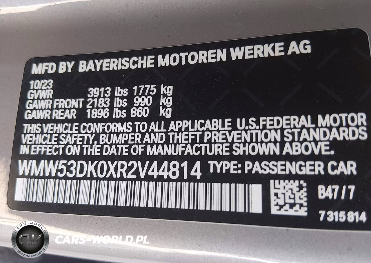 2024 Mini Hardtop Cooper S VIN:WMW53DK0XR2V44814 - 9