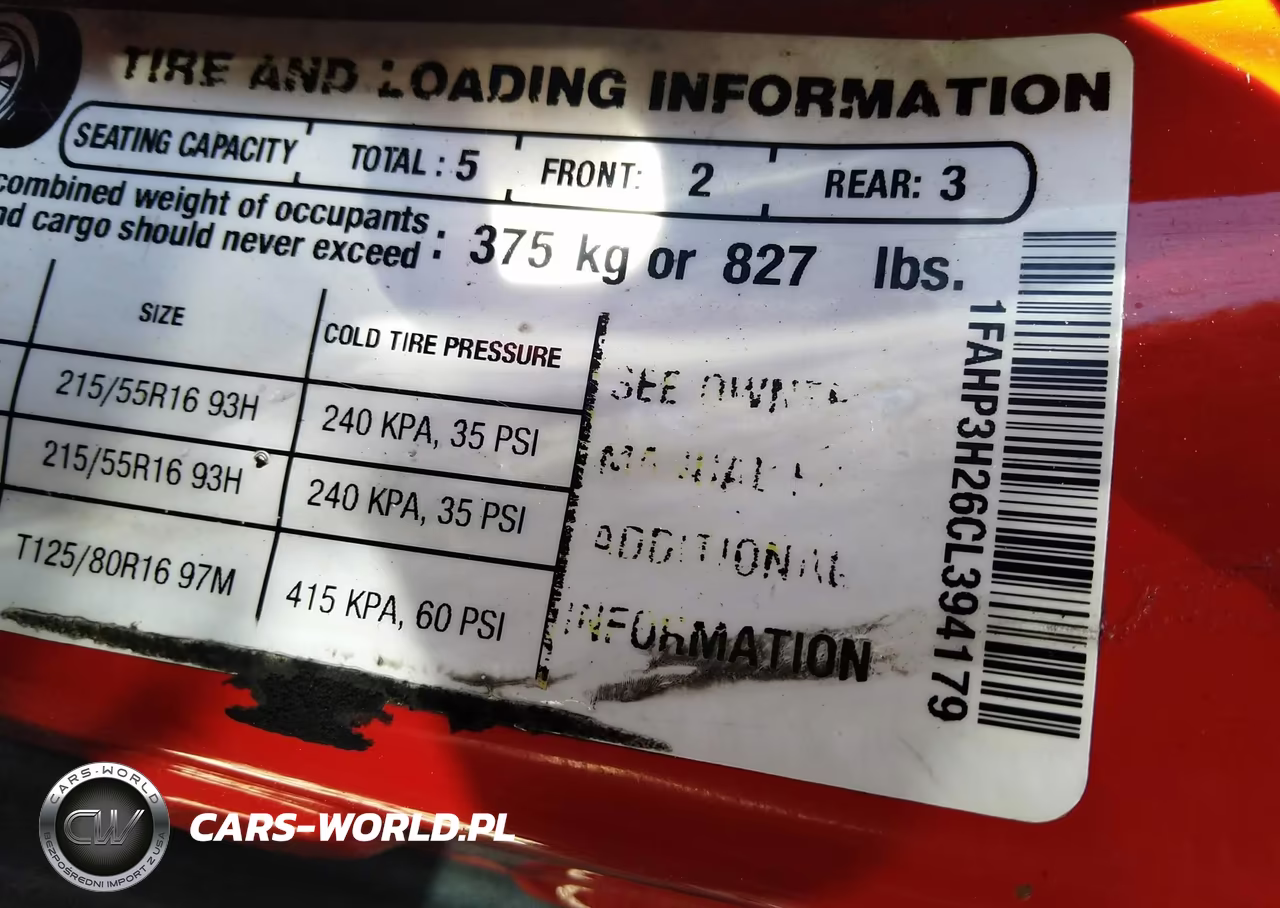 2012 Ford Focus Sel VIN:1FAHP3H26CL394179 - 9