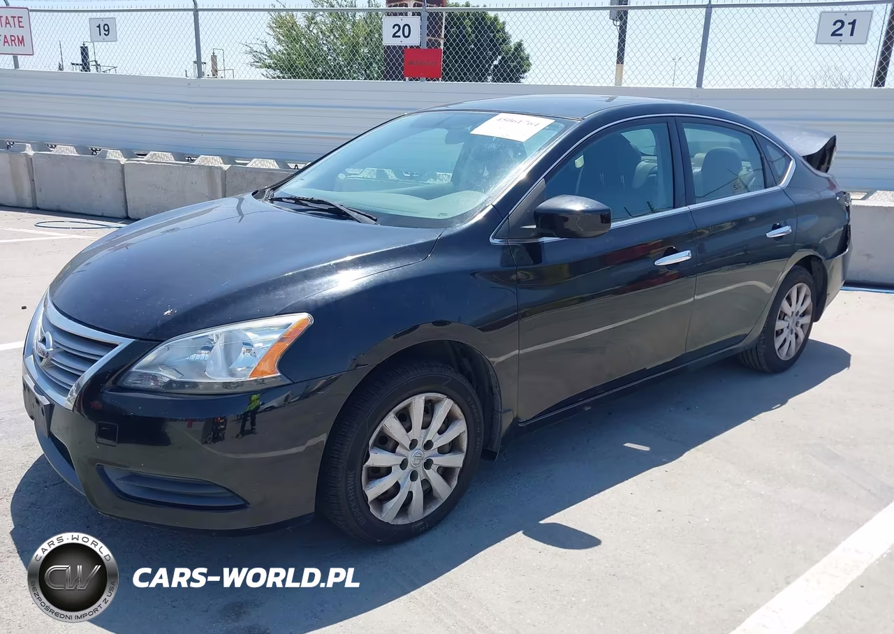 2014 Nissan Sentra Fe+ S-Fe+ Sv-S-Sl-Sr-Sv VIN:3N1AB7AP3EL667497 - 2