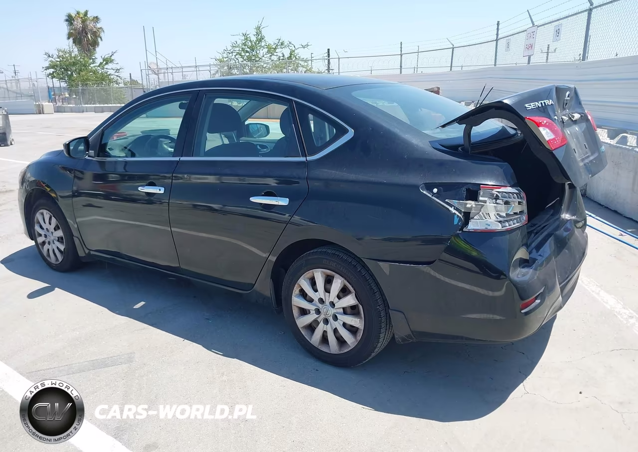 2014 Nissan Sentra Fe+ S-Fe+ Sv-S-Sl-Sr-Sv VIN:3N1AB7AP3EL667497 - 3