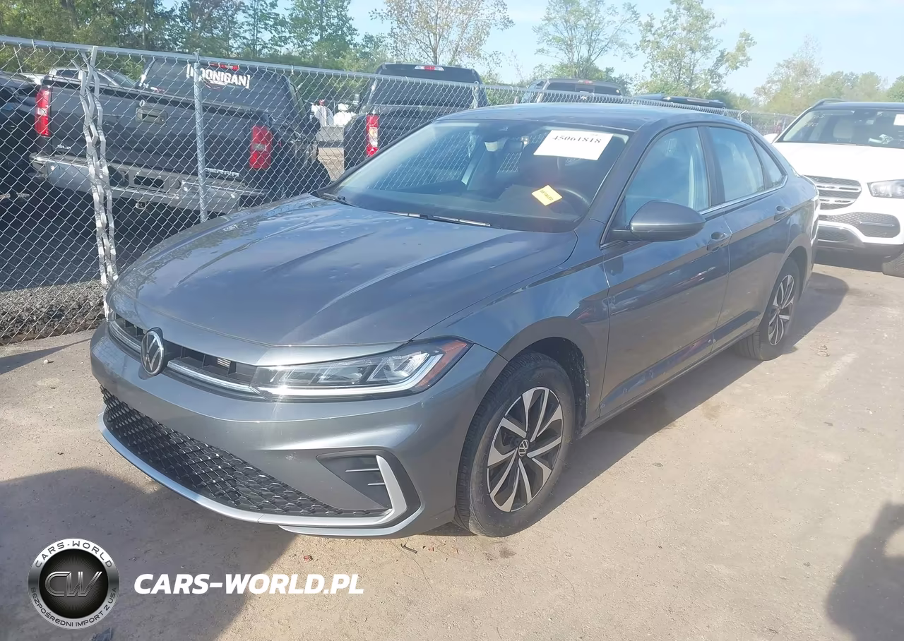 2025 Volkswagen Jetta S VIN:3VW5X7BU7SM081361 - 2