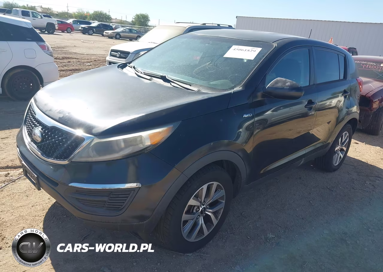 2014 Kia Sportage Lx VIN:KNDPBCAC1E7611866 - 2