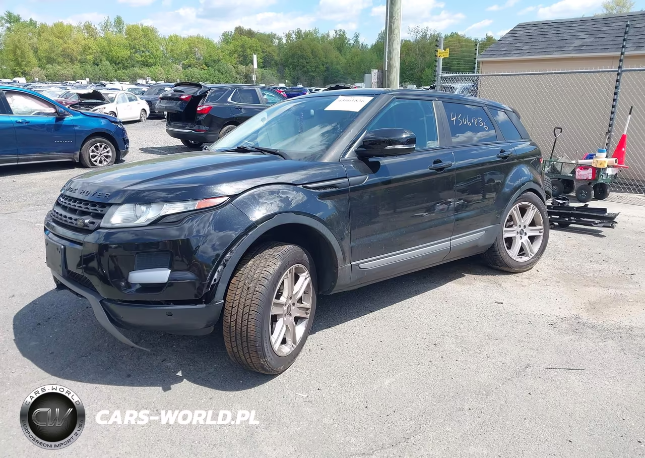 2013 Land Rover Range Rover Evoque Pure VIN:SALVN2BG5DH836397 - 2
