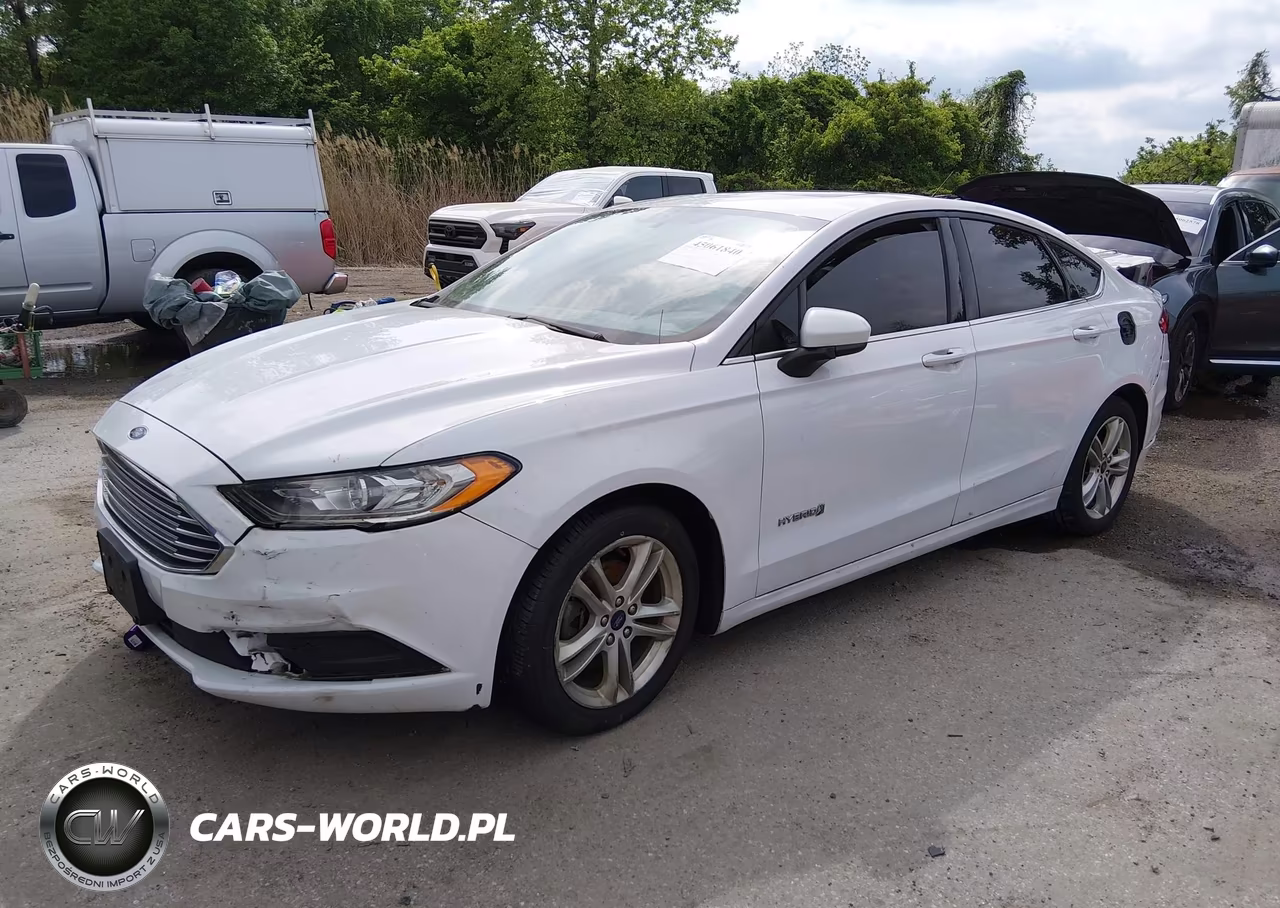 2018 Ford Fusion Hybrid Se VIN:3FA6P0LU7JR169153 - 2