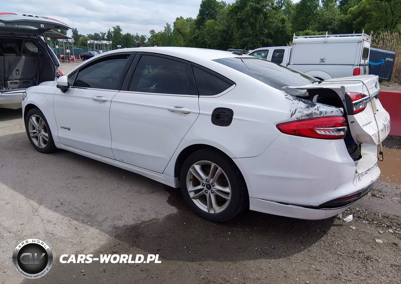 2018 Ford Fusion Hybrid Se VIN:3FA6P0LU7JR169153 - 3