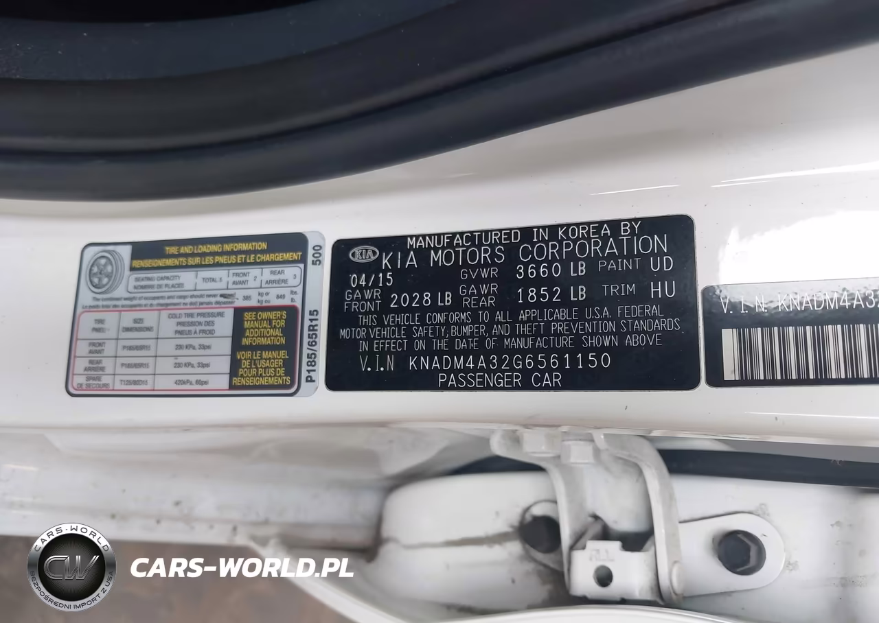2016 Kia Rio Lx VIN:KNADM4A32G6561150 - 9