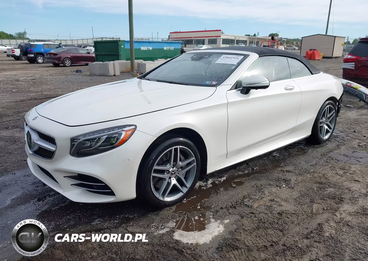 2019 Mercedes-Benz S 560 VIN:WDDXK8DBXKA037272 - 2