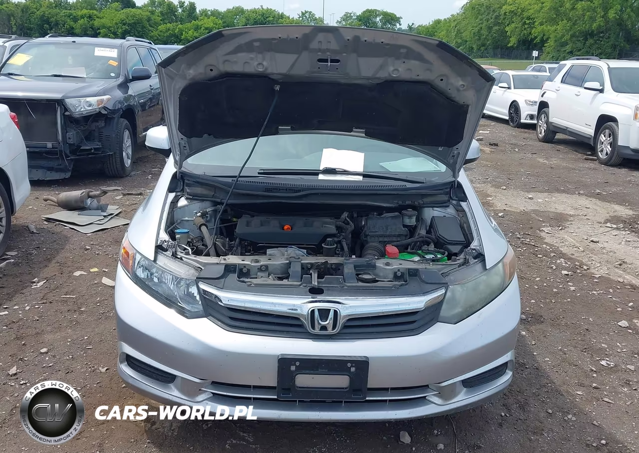 2012 Honda Civic Ex-L VIN:19XFB2F96CE053819 - 10