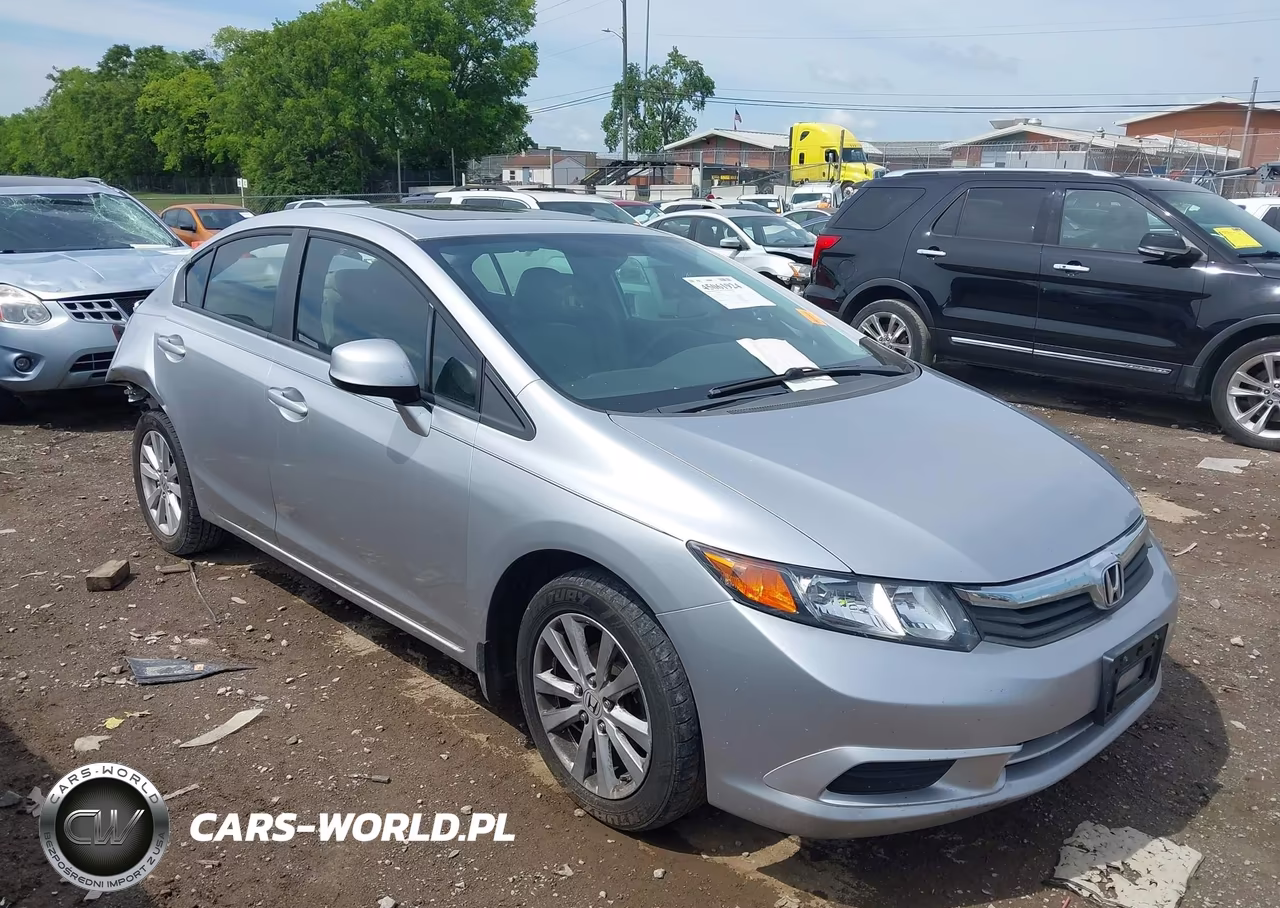 2012 Honda Civic Ex-L VIN:19XFB2F96CE053819 - 14
