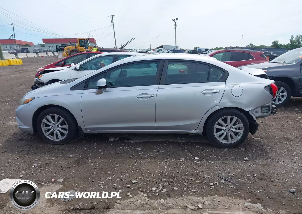 2012 Honda Civic Ex-L VIN:19XFB2F96CE053819 - 15