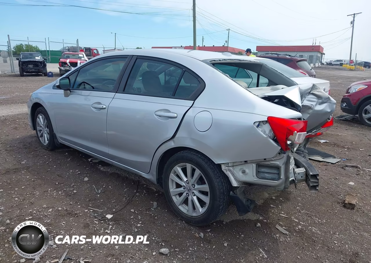 2012 Honda Civic Ex-L VIN:19XFB2F96CE053819 - 3