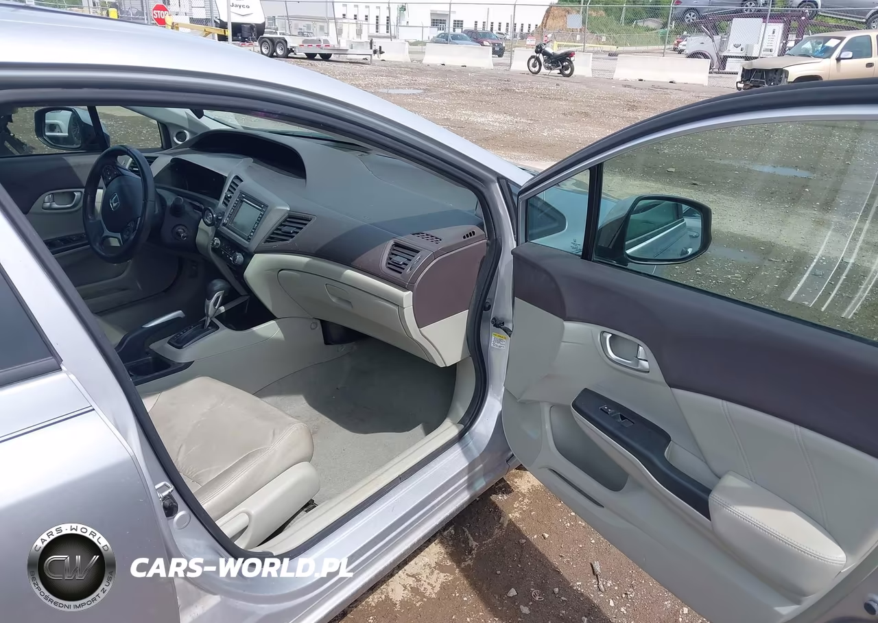 2012 Honda Civic Ex-L VIN:19XFB2F96CE053819 - 5